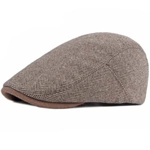 béret marron homme